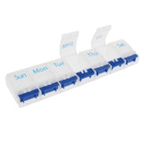 Maxbell Maxbell 7 Days Week Pill Tablet Medicine Capsule Box Container Storage Organizer  Sunday to Saturday