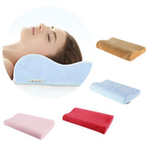 Maxbell Maxbell Memory Foam Sleeping Pillow Cushion for Teenager Neck Back Pain Light Blue