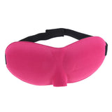 Maxbell 3D Comfortable Eye Mask Shades Rest Eyemask Eyepatch for Sleeping Rose Red