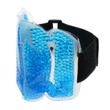 Maxbell Microwavable Reusable Gel Beads Hot Cold Ice Pack Wrap for Headaches Muscle Strain Pain - Aladdin Shoppers