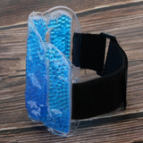 Maxbell Microwavable Reusable Gel Beads Hot Cold Ice Pack Wrap for Headaches Muscle Strain Pain - Aladdin Shoppers