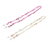 Maxbell Maxbell Anti-Slip Eyeglasses Chain Rope Spectacles Cord Retainer Strap Beige