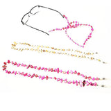 Maxbell Maxbell Anti-Slip Eyeglasses Chain Rope Spectacles Cord Retainer Strap Beige