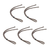 Maxbell Maxbell 5 Pieces Anti-slip Sports Glasses Strap Sunglasses Eyeglasses String Brown