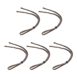 Maxbell Maxbell 5 Pieces Anti-slip Sports Glasses Strap Sunglasses Eyeglasses String Brown