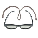 Maxbell Maxbell 5 Pieces Anti-slip Sports Glasses Strap Sunglasses Eyeglasses String Brown