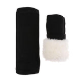 Maxbell Maxbell 1 Pair Women Men Knee Sleeves Thermal Kneecap Protector Leg Warmer Wrap L