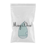 Maxbell Maxbell Double-sided Bath Gloves Sponge Body Scrubbing Exfoliator Mitt Mitten Blue