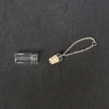 Maxbell Maxbell Mini Glass Bottle with Cork Necklace Pendant Vial DIY Decoration 1ml Clear