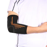 Maxbell Maxbell Black Elbow Brace Compression Sleeve Support Brace Relieve Tendonitis Pain M
