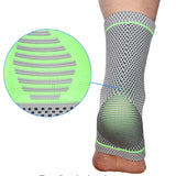 Maxbell Maxbell 1Piece Ankle Brace Compression Support Sleeve Foot Socks with Arch Support L