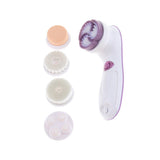 Maxbell Maxbell Electric Face Wash Instrument Facial Cleaning Brush Massager Scrubber Purple