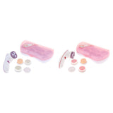 Maxbell Maxbell Electric Face Wash Instrument Facial Cleaning Brush Massager Scrubber Purple
