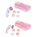 Maxbell Maxbell Electric Face Wash Instrument Facial Cleaning Brush Massager Scrubber Purple