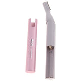 Maxbell Maxbell Women Electric Eyebrow Trimmer Shaver Facial Hair Remover Epilator Pink