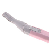 Maxbell Maxbell Women Electric Eyebrow Trimmer Shaver Facial Hair Remover Epilator Pink