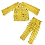 Maxbell Maxbell Cotton Women Men Patient Elderly Clothes Hospital Nursing Waist Pants M