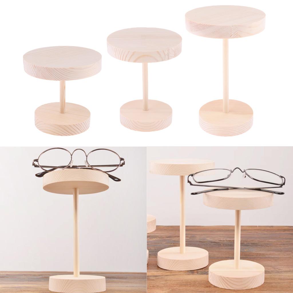 Maxbell Maxbell Wood Sunglasses Eyeglass Rack Display Stand Holder Organizer Shelf 7.5cm