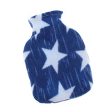 Maxbell Maxbell Mini 250ml Hot Water Bottle Bag with Soft Cloth Cover and Screw Top Blue