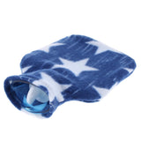 Maxbell Maxbell Mini 250ml Hot Water Bottle Bag with Soft Cloth Cover and Screw Top Blue