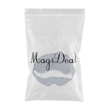 Maxbell Portable Travel Pillow Eye Mask Cushion for Airplane Home Office Sleep Blue