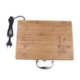 Maxbell Maxbell Hot Stone Rock Heating Box Massage Stone Warmer Case Heater EU Plug