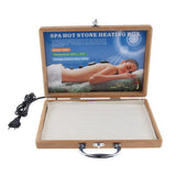 Maxbell Maxbell Hot Stone Rock Heating Box Massage Stone Warmer Case Heater EU Plug