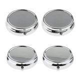 Maxbell Maxbell 2 Pieces Vitamin Medicine Tablet Box Pill Storage Cases 3 Slots