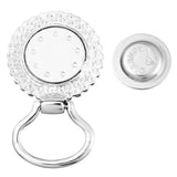 Maxbell Maxbell Alloy Snap Button Magnetic Eyeglass Holder ID Badge Eye Glasses Brooch 02