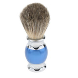 Maxbell Maxbell Luxury Shaving Set Safety Razor + Shaving Brush + Alloy Stand Holder Blue