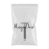 Maxbell Maxbell Men Long Handle Double Edge Safety Shaving Razor Beard Grooming Tool Black