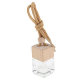 Maxbell Maxbell 4 Pieces 6ML Car Hanging Perfume Bottle Essential Oil Vials Pendant Decor