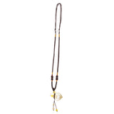Maxbell Maxbell Glass Locket Necklace Perfume Fragrance Essential Oil Diffuser Yellow
