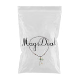 Maxbell Maxbell Glass Locket Necklace Perfume Fragrance Essential Oil Diffuser Green