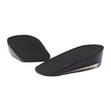 Maxbell 2 Pairs Silicone Height Increase Insoles Elevator Shoes Insole For Men Women