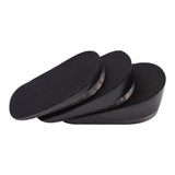 Maxbell 2 Pairs Silicone Height Increase Insoles Elevator Shoes Insole For Men Women