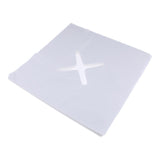 Maxbell Maxbell 200 Pieces Square Disposable Massage Face Cushion Covers Cradle Sheet S