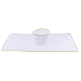 Maxbell Maxbell Reusable Massage Bed Tattoo Table Sheet Pad Mat With Face Hole White