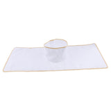 Maxbell Maxbell Reusable Massage Bed Tattoo Table Sheet Pad Mat With Face Hole White