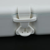 2X Portable Denture Case Built In Mirror Brush Teeth Storage Container Box