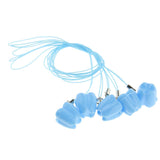 Maxbell Maxbell 5 Pieces Children Baby Tooth Saver Box with String Gift Keepsake Light Blue