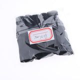 Maxbell Maxbell 10 Pieces Sports Elastic Finger Brace Splint Sleeves Support Protector Black