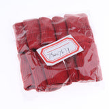 Maxbell Maxbell 10 Pieces Sports Elastic Finger Brace Splint Sleeves Support Protector Red