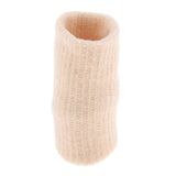 Maxbell Maxbell 10 Pieces Sports Elastic Finger Brace Splint Sleeves Support Protector Beige