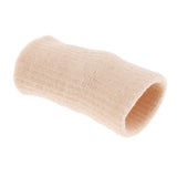 Maxbell Maxbell 10 Pieces Sports Elastic Finger Brace Splint Sleeves Support Protector Beige