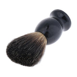Maxbell Maxbell Wooden Handle Men Mustache Shaving Brush Beard Grooming Tool for Home Salon