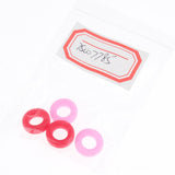 Maxbell Maxbell 2 Pairs Anti Slip Silicone Ear Hooks Holder for Glasses Red Pink