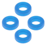 Maxbell Maxbell 2 Pairs Anti Slip Silicone Ear Hooks Holder for Glasses Dark Blue