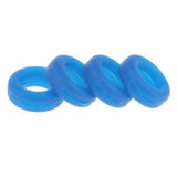 Maxbell Maxbell 2 Pairs Anti Slip Silicone Ear Hooks Holder for Glasses Dark Blue