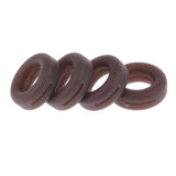 Maxbell Maxbell 2 Pairs Anti Slip Silicone Ear Hooks Holder for Glasses Coffee
